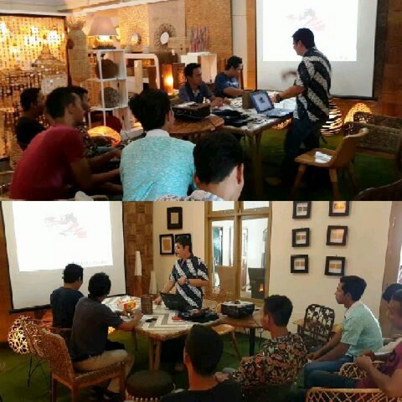 Introduction of Pneumatic Tools at Rattan Factory in Cirebon